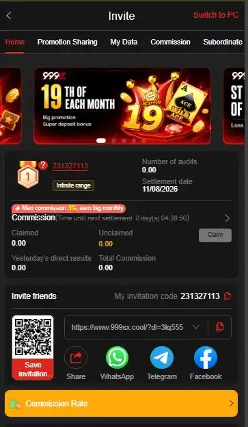 999sx invit link